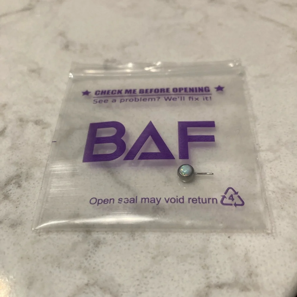 Neometal Titanium Threadless Forward Facing Fauxpal